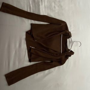 Brandy Melville brown jacket